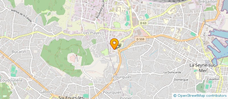 localisation de l'entreprise MENUISERIES A POSER  LA SEYNE-SUR-MER