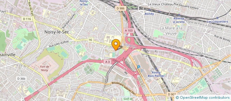 localisation de l'entreprise MENUISERIES AGENCEMENTS SERVICES à NOISY-LE-SEC