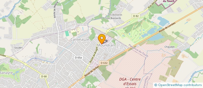 localisation de l'entreprise MENUISERIES ALU FONSORBES  FONSORBES
