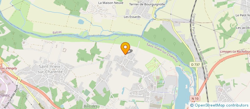 localisation de l'entreprise MENUISERIES CHAUFFAGE CLIMATISATION HABITAT à PLASSAC-ROUFFIAC