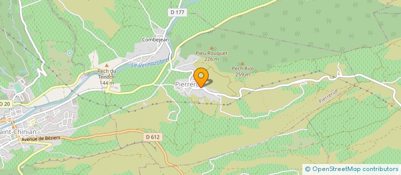 localisation de l'entreprise MENUISERIES DE CRAMOISY à CEBAZAN