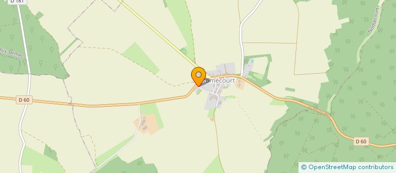 localisation de l'entreprise MENUISERIES DIJONNAISES à NOMECOURT