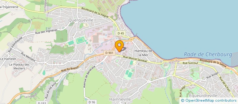 localisation de l'entreprise MENUISERIES DU COTENTIN à CHERBOURG-EN-COTENTIN