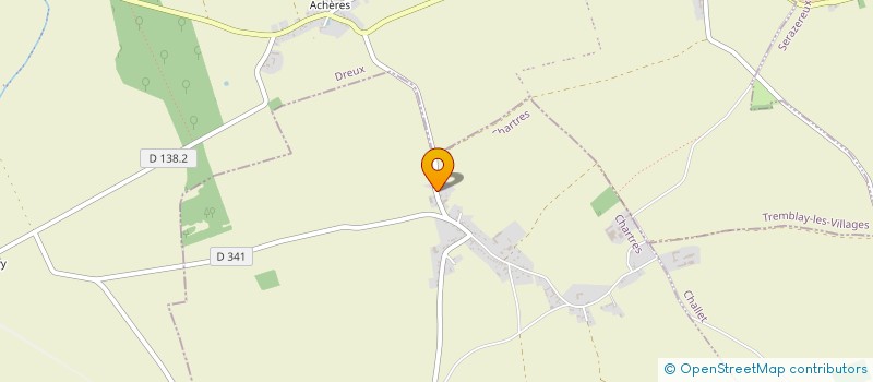 localisation de l'entreprise MENUISERIES EURELIENNE à CLEVILLIERS
