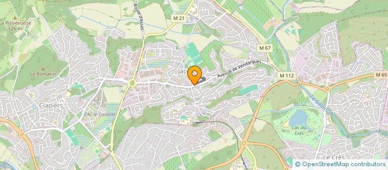 localisation de l'entreprise MENUISERIES GRAND L à JACOU