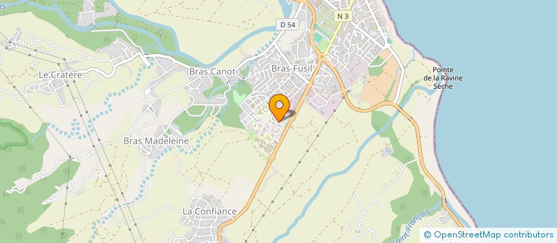 localisation de l'entreprise MENUISERIES INDUSTRIELLES DE L'EST  SAINT-BENOIT