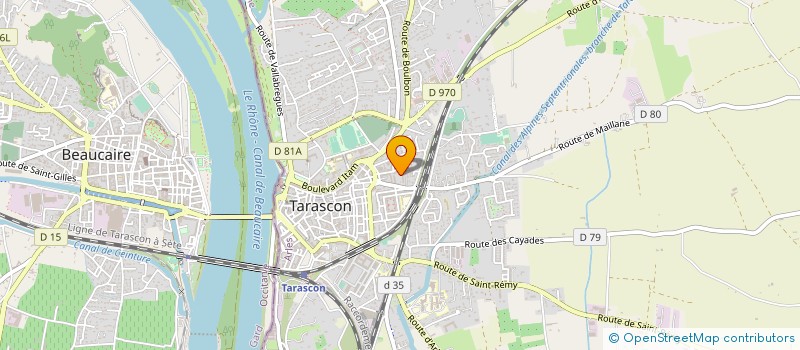 localisation de l'entreprise MENUISERIES MURCIA  TARASCON