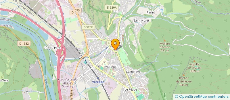 localisation de l'entreprise MENUISERIES POULAIN  VOREPPE