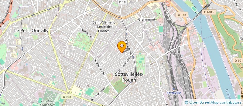 localisation de l'entreprise MENUISOL à SOTTEVILLE-LES-ROUEN