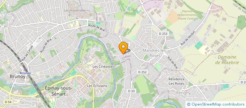localisation de l'entreprise MENUISOL à MANDRES-LES-ROSES