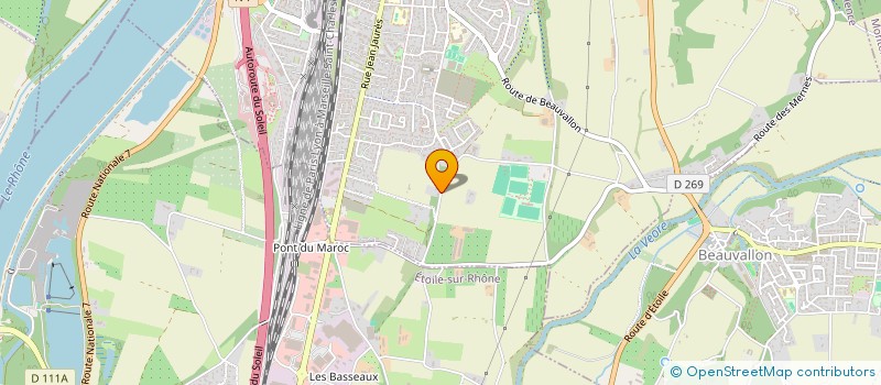 localisation de l'entreprise MENURA  PORTES-LES-VALENCE