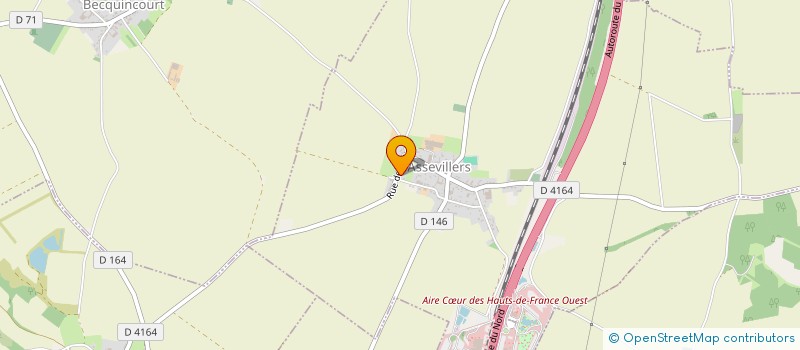 localisation de l'entreprise MENUS SERVICES LIVRAISONS  ASSEVILLERS