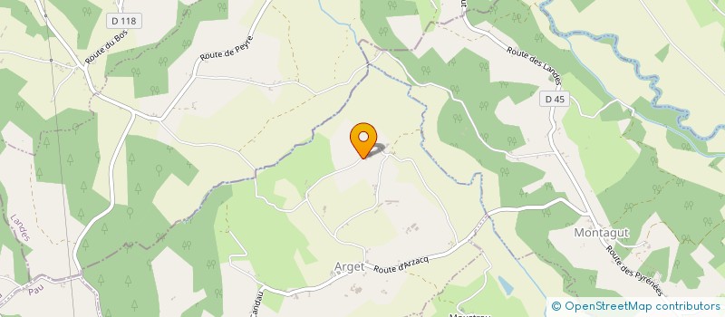 localisation de l'entreprise MENUSE  ARGET