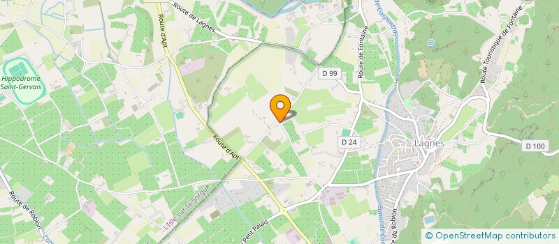 localisation de l'entreprise MENZ HOUSE MANAGEMENT  SAUMANE-DE-VAUCLUSE