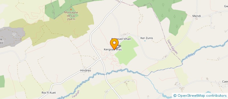 localisation de l'entreprise MENZAO à LAZ