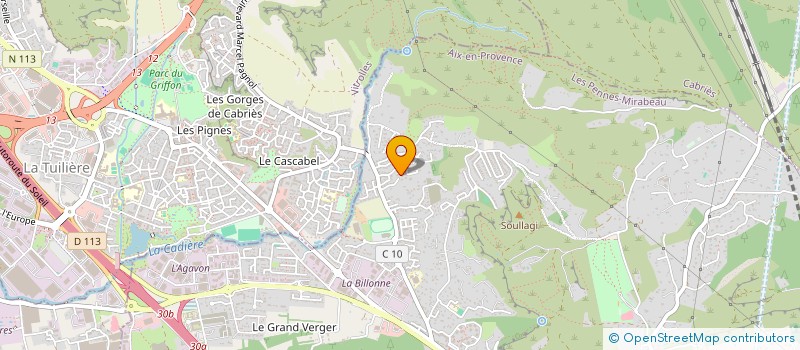 localisation de l'entreprise MENZEL à LES PENNES MIRABEAU