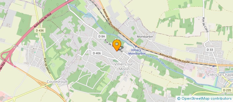 localisation de l'entreprise MENZOTIS  VILLIERS-SUR-MORIN