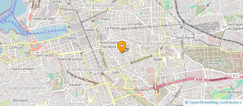 localisation de l'entreprise MENZWIK à MARSEILLE