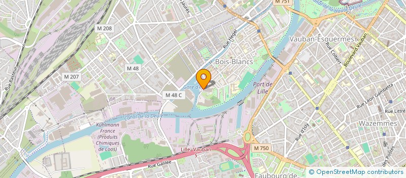 localisation de l'entreprise MEO DISTRIBUTION ET CIE à LILLE