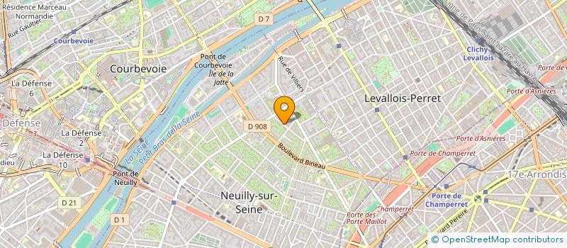 localisation de l'entreprise MEOD  PARIS