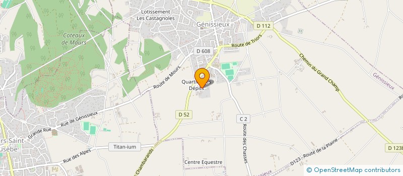 localisation de l'entreprise MEOLEINA  GENISSIEUX