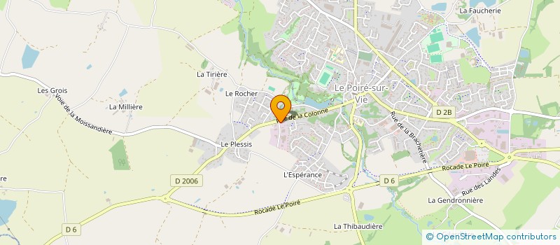 localisation de l'entreprise MEP PROPRETE à LE POIRE-SUR-VIE