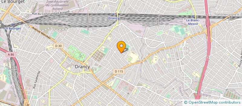 localisation de l'entreprise MEPA à DRANCY