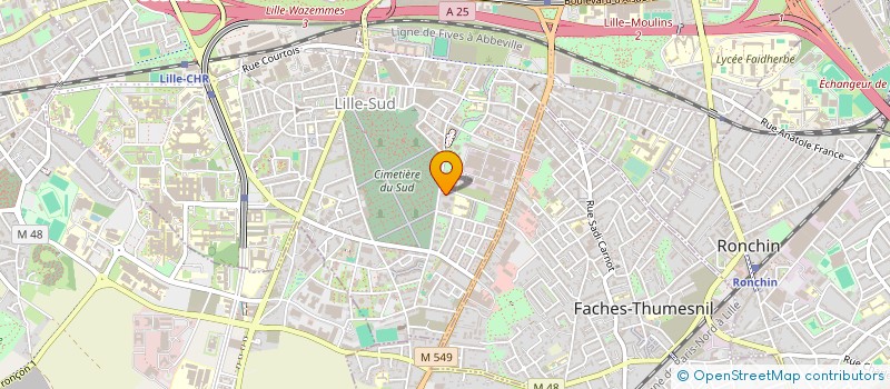 localisation de l'entreprise MEPAL DISTRIBUTION à LILLE