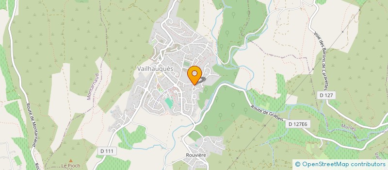 localisation de l'entreprise MEPE  VAILHAUQUES