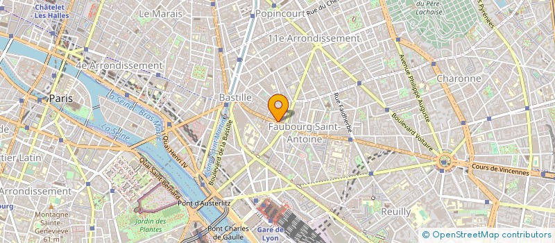 localisation de l'entreprise MEPH  PARIS 11