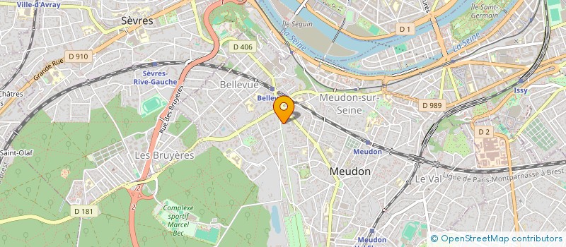 localisation de l'entreprise MEPHISTO à MEUDON