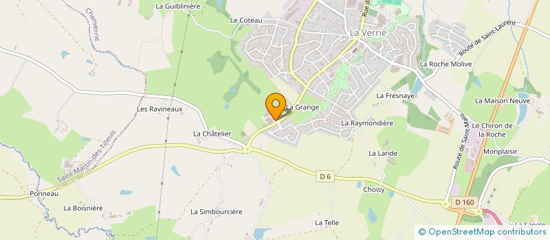 localisation de l'entreprise MEPI TRANSPORTS à CHANVERRIE