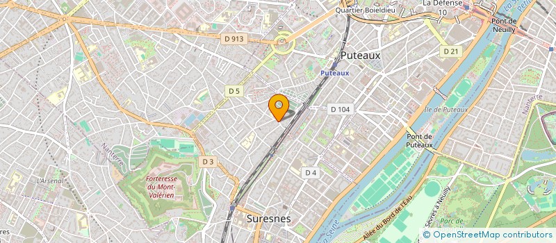 localisation de l'entreprise MEPIL à SURESNES