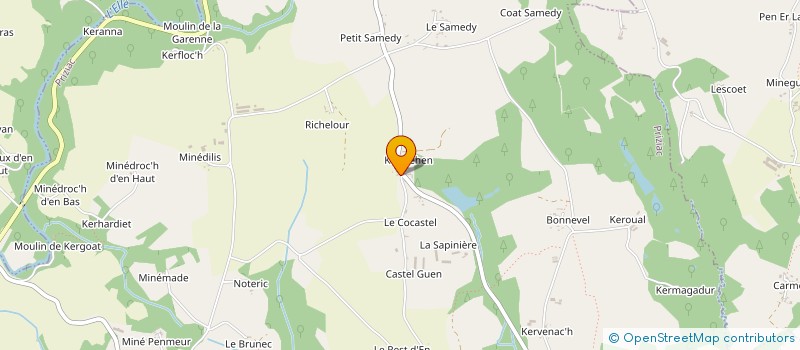 localisation de l'entreprise MEPK  PRIZIAC