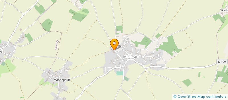 localisation de l'entreprise MEPONTE BOIS SARL à MELLERAN