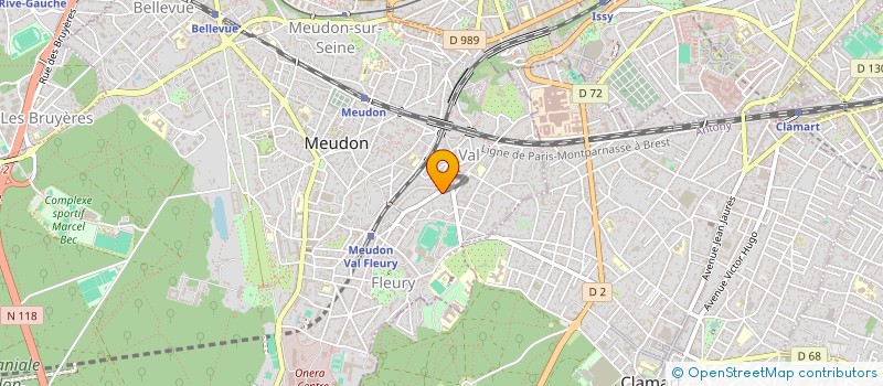 localisation de l'entreprise MEPP  MEUDON