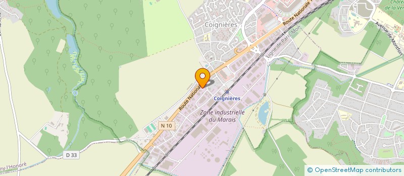 localisation de l'entreprise MEPR à COIGNIERES