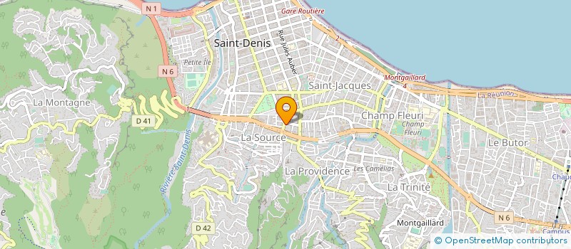 localisation de l'entreprise MEPREDO SARL à SAINT-DENIS