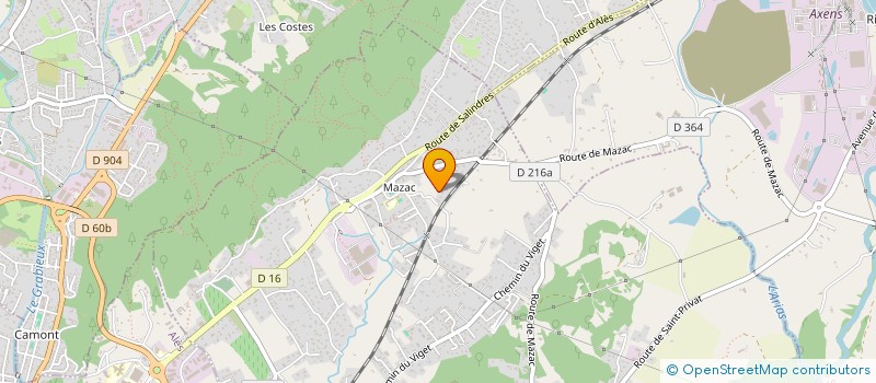 localisation de l'entreprise MEPY  SAINT-PRIVAT-DES-VIEUX