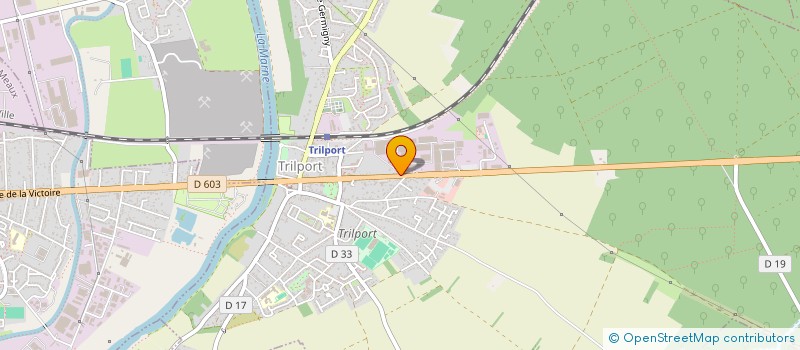 localisation de l'entreprise MEQUALORG  TRILPORT