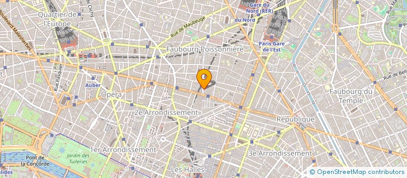 localisation de l'entreprise MER à PARIS