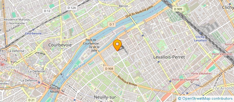 localisation de l'entreprise MER à NEUILLY-SUR-SEINE