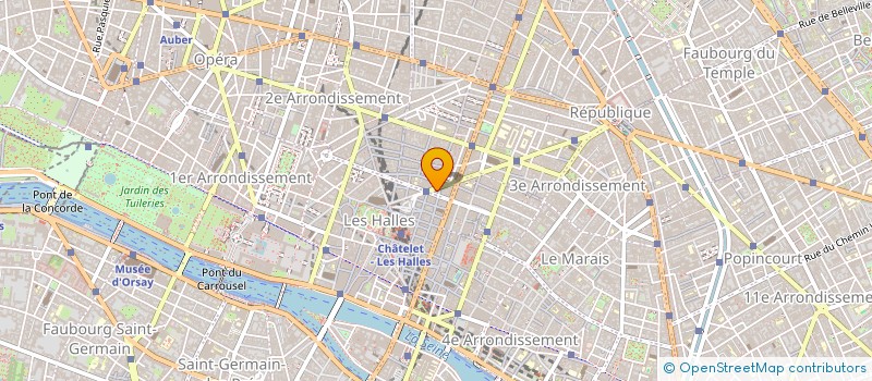 localisation de l'entreprise MER ANGELS à PARIS