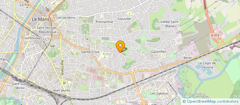 localisation de l'entreprise MER-AS à LE MANS