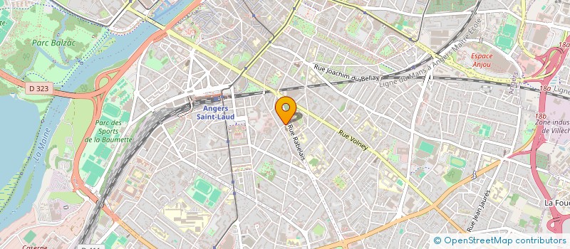 localisation de l'entreprise MER BALTIQUE à ANGERS