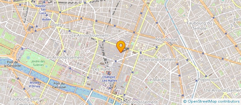 localisation de l'entreprise MER CIEL  PARIS