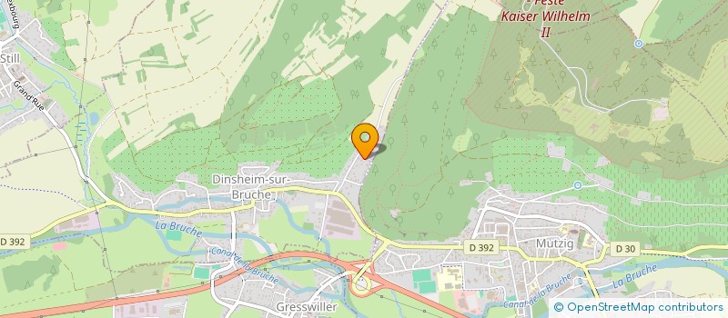localisation de l'entreprise MER ET CIE  DINSHEIM-SUR-BRUCHE