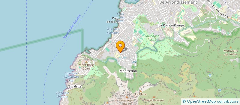 localisation de l'entreprise MER ET COLLINECENTRE SOCIAL ET CULTUREL à MARSEILLE