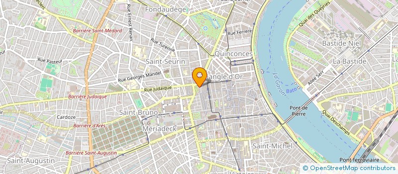 localisation de l'entreprise MER ET ESPACE  BORDEAUX
