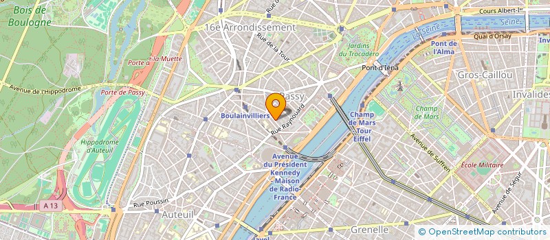 localisation de l'entreprise MER ET MONTAGNE  PARIS